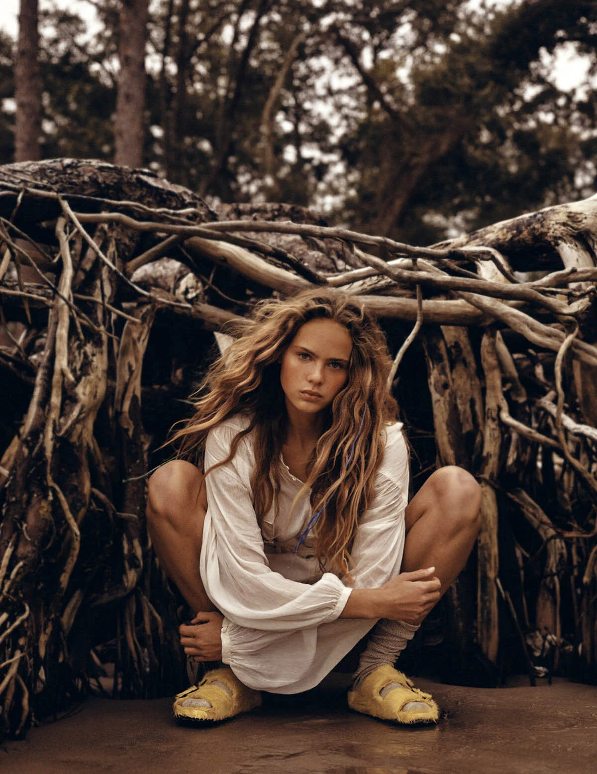 Olivia Vinten's Getaway by Yulia Gorbachenko for Vogue Russia